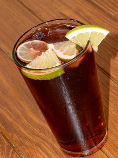 Soda Italiana de Mora Azul
