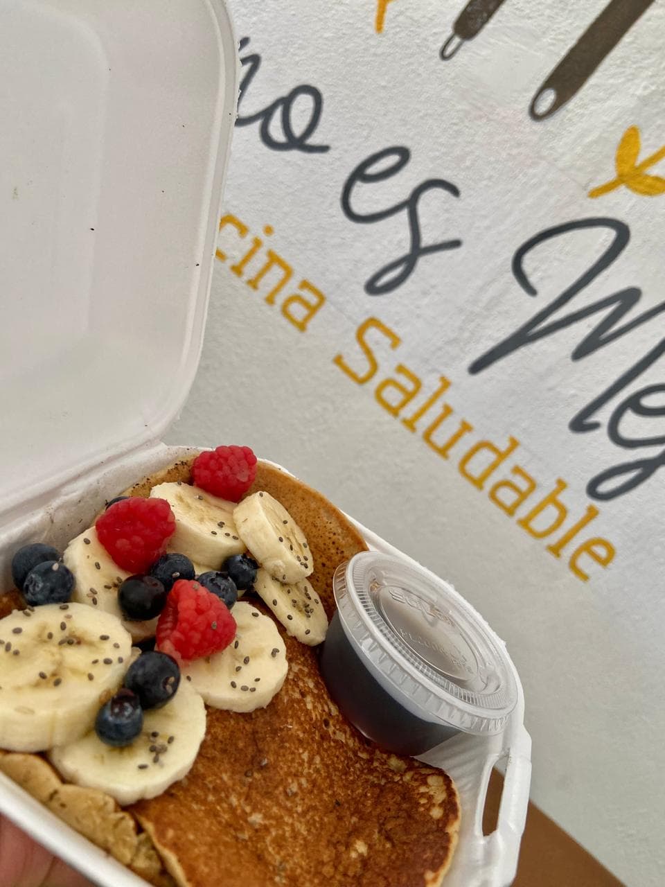 Hot Cakes  de avena Combinado