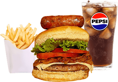 Combo Hamburguesa Porky