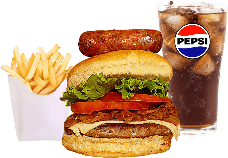 Combo Hamburguesa Porky