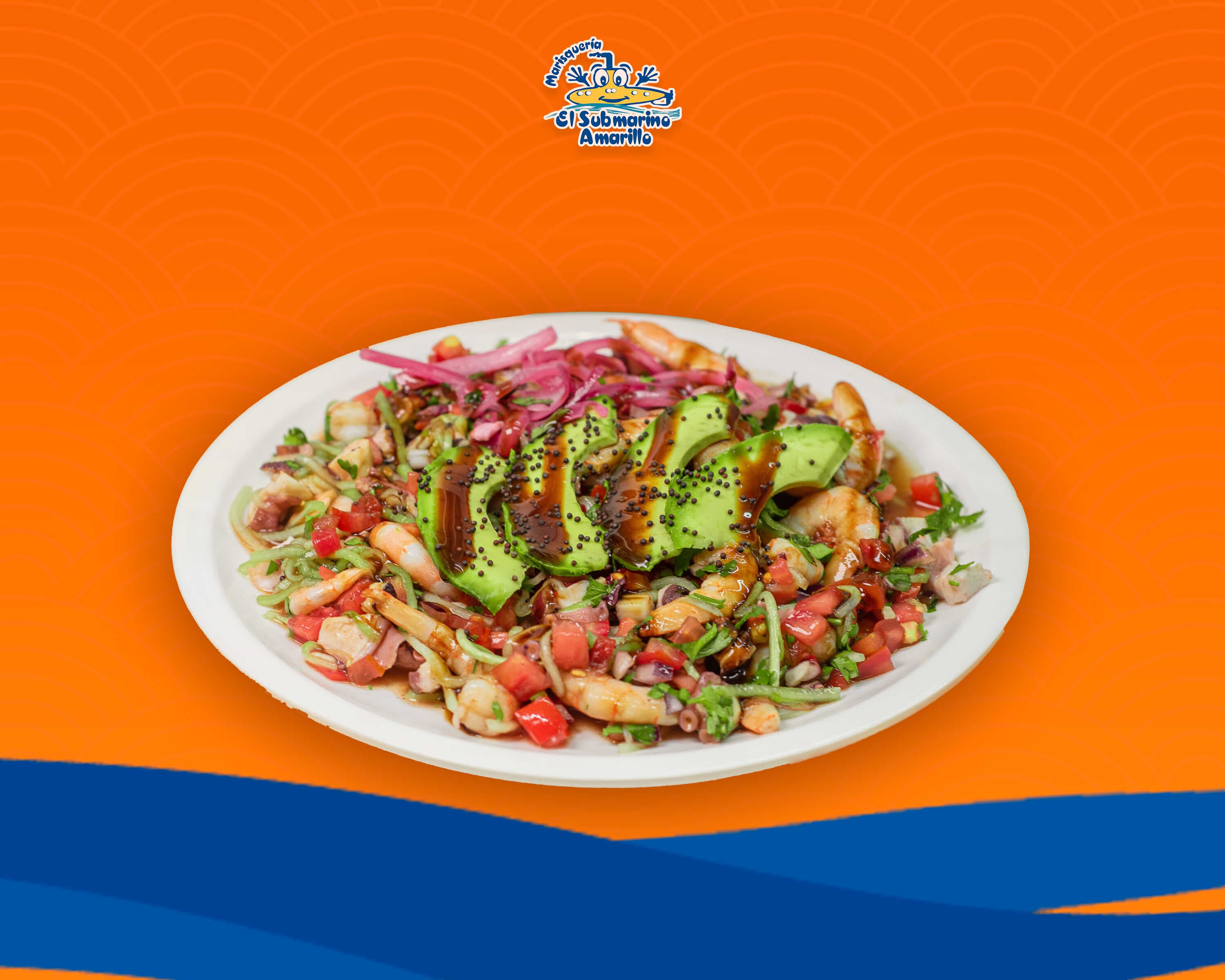 Ensalada de Mariscos Mediana