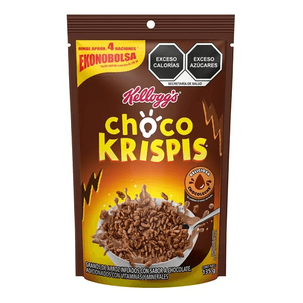 CEREAL CHOCO KRISPIS BOLSA 135G