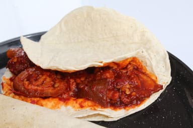 Taco Tortilla Grande Hecha a Mano