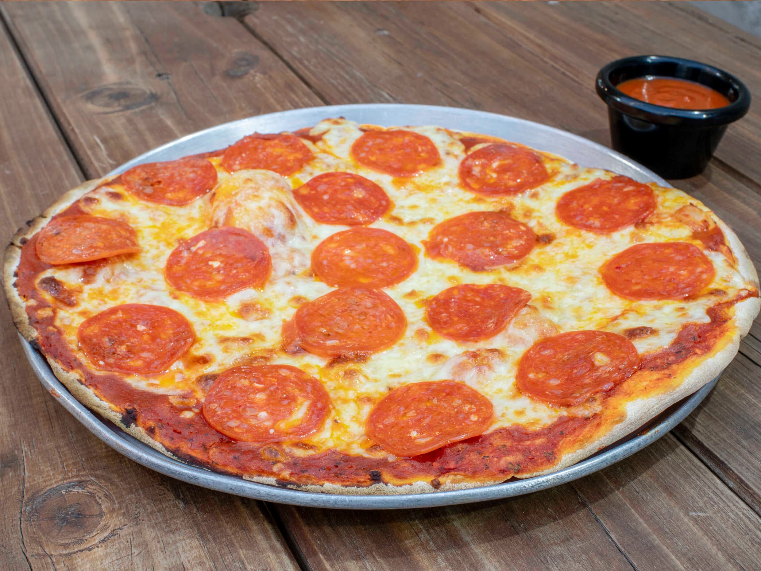 Pizza Individual, Papas y Jugo