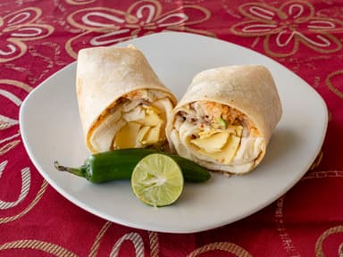 Burrito de 3 Quesos y Crema