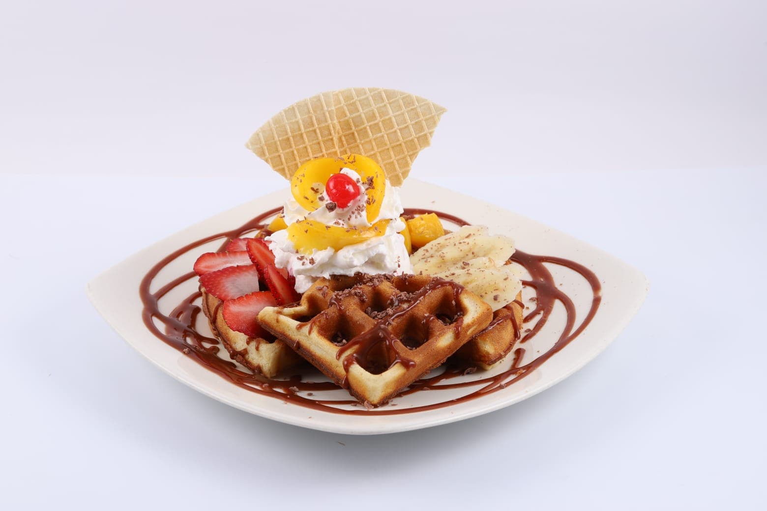 Waffle Frutal
