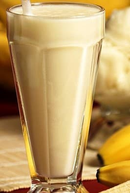 Licuado de plátano