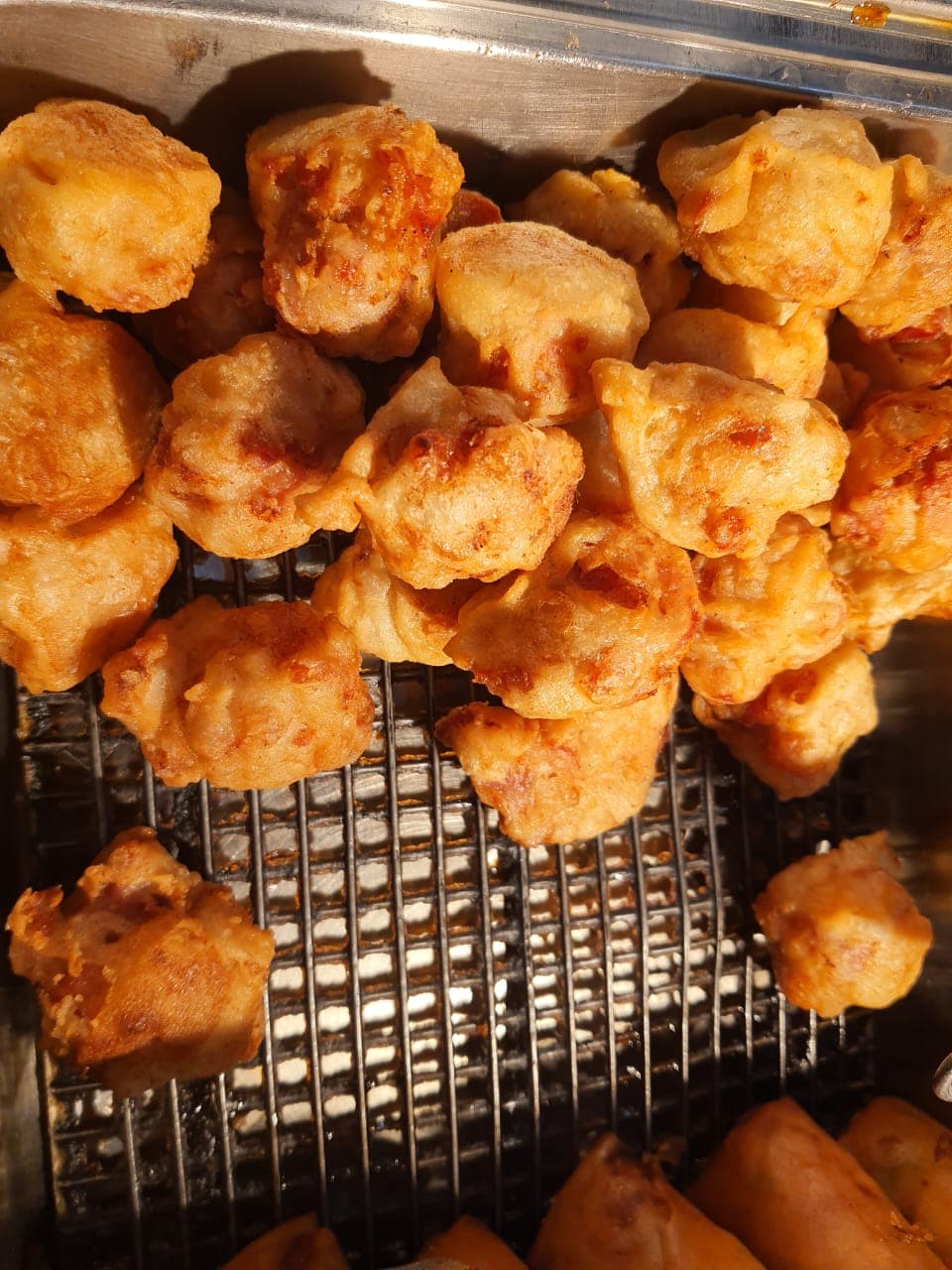 Bolitas de pollo con salsa agridulce
