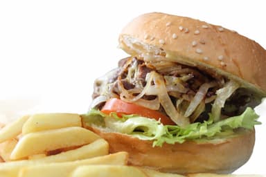 Hamburguesa Arrachera Asada