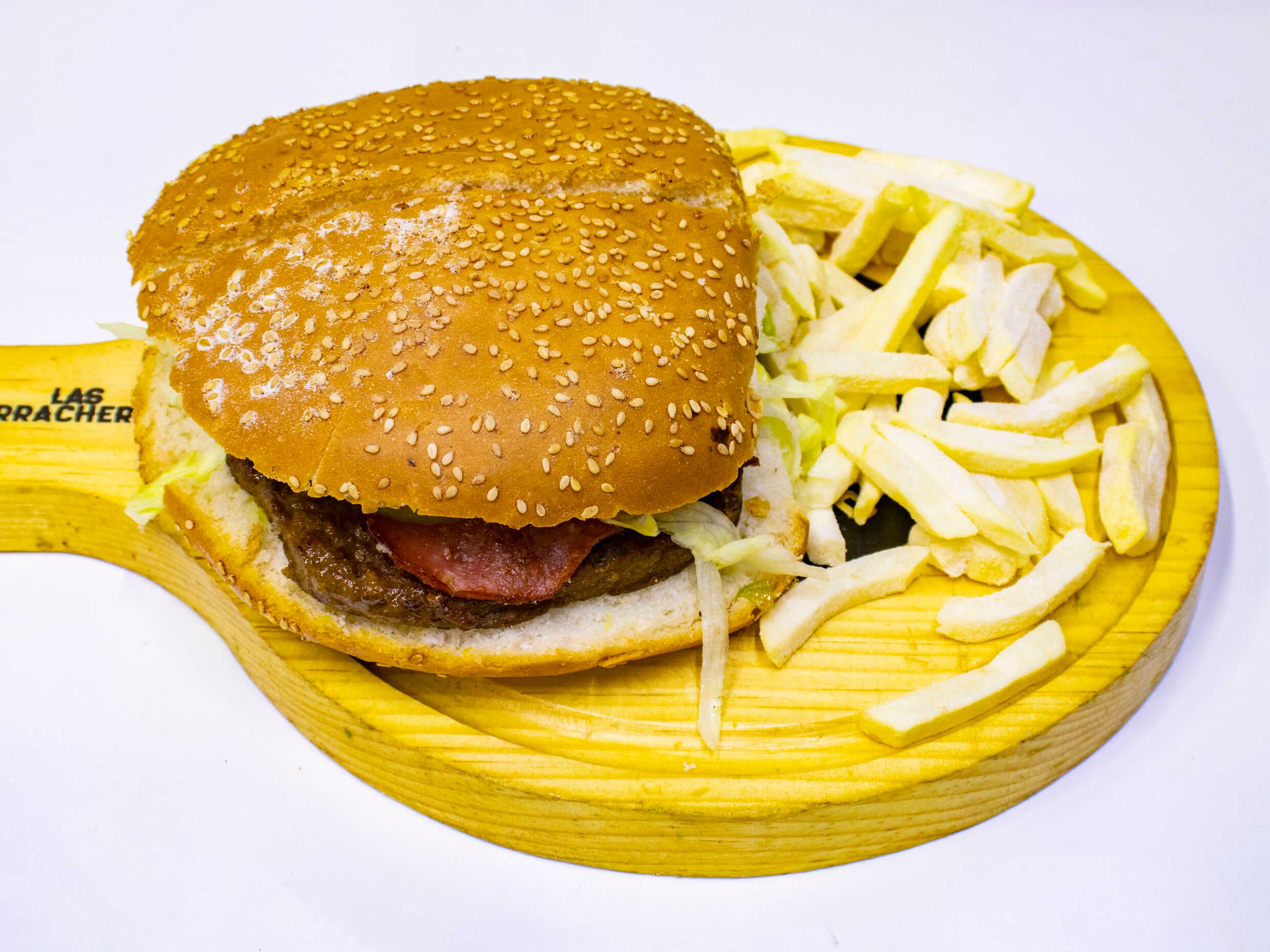Hamburguesa de Arrachera