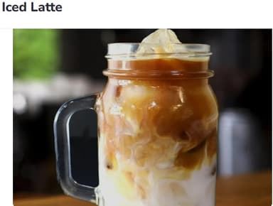 Iced Latte