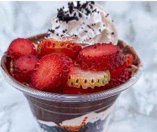 Fresas con Crema de Whisky