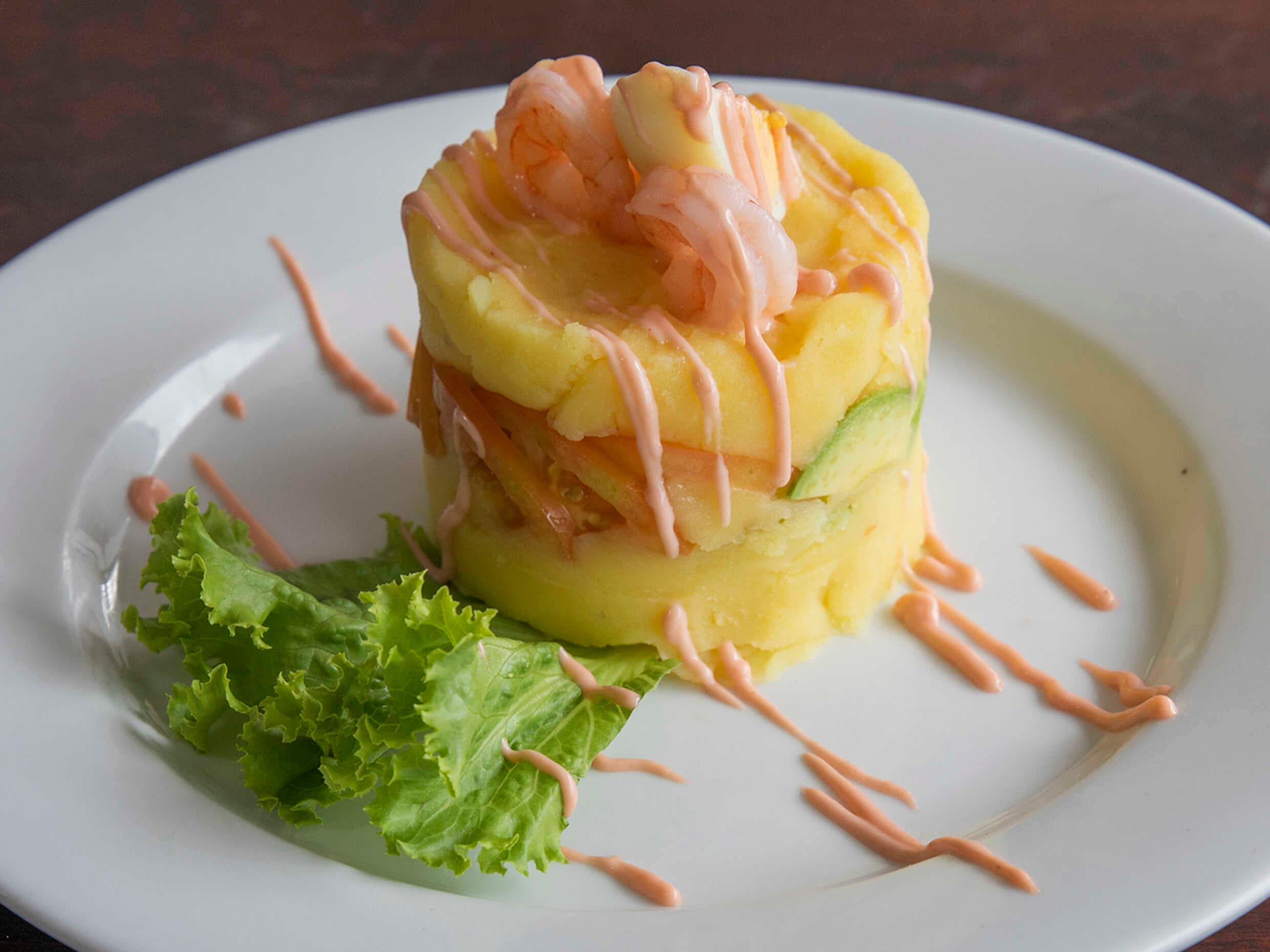 Causa Limeña de Camarón