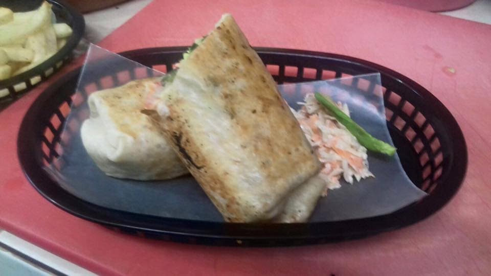 Burrito Camarón y Marlin