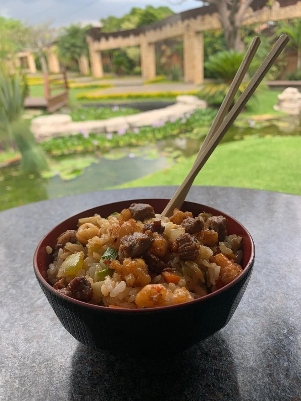 Yakimeshi de Verduras