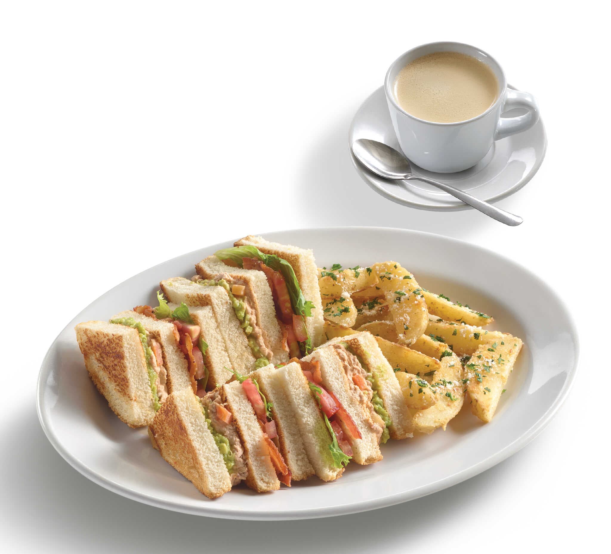 Club Sandwich de Atún al Chipotle