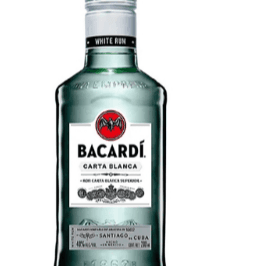 Bacardi Ron Blanco 200Ml