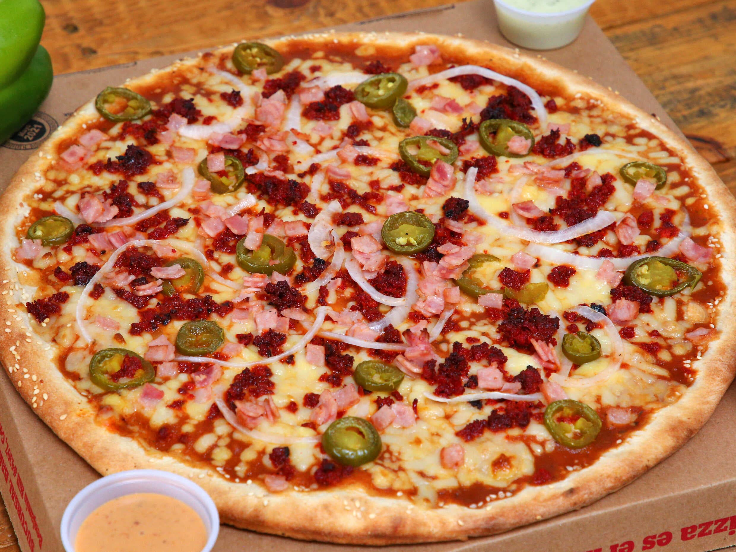 Pizza Familiar Mexicana