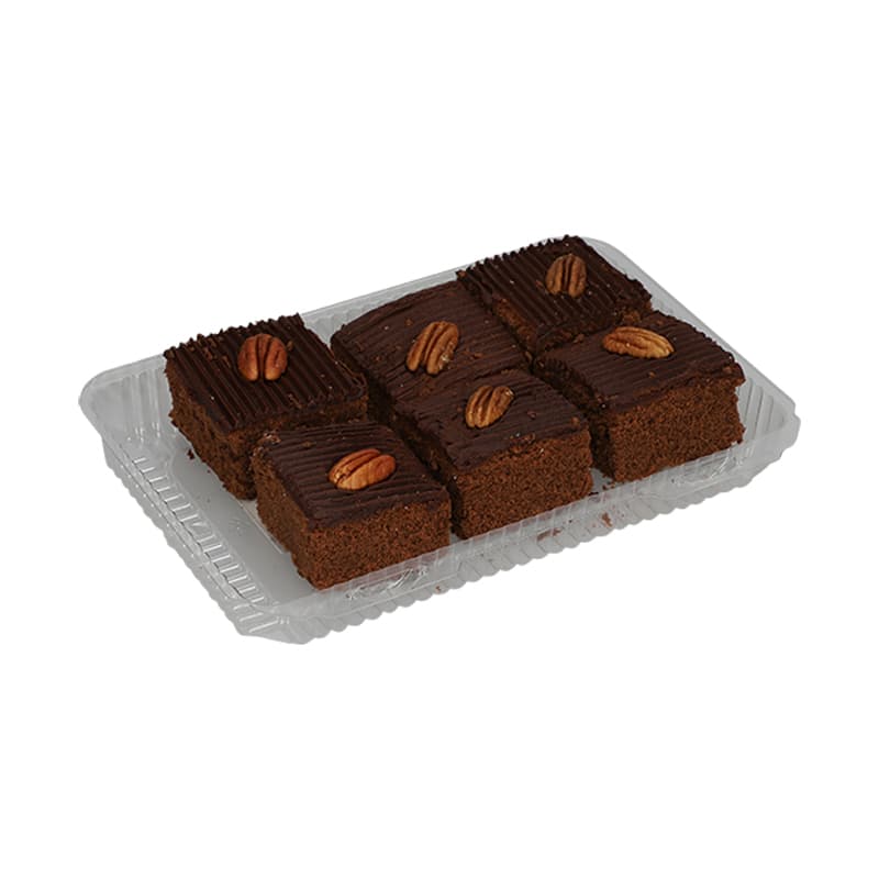 Charola con 6 Cuadros de Chocolate