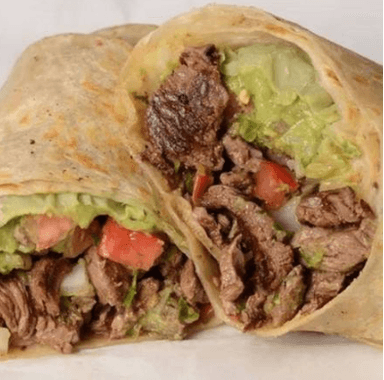 Burrito de Bistec de Sirloin