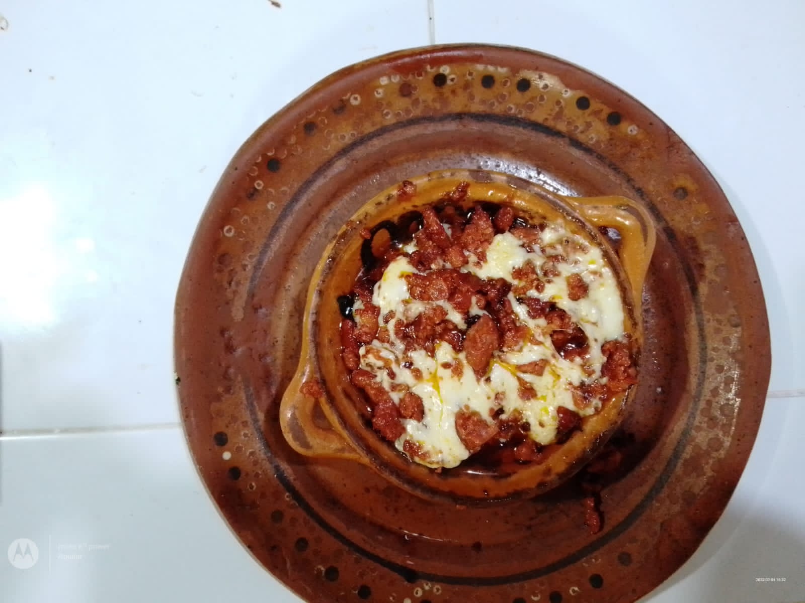 Queso con Chorizo