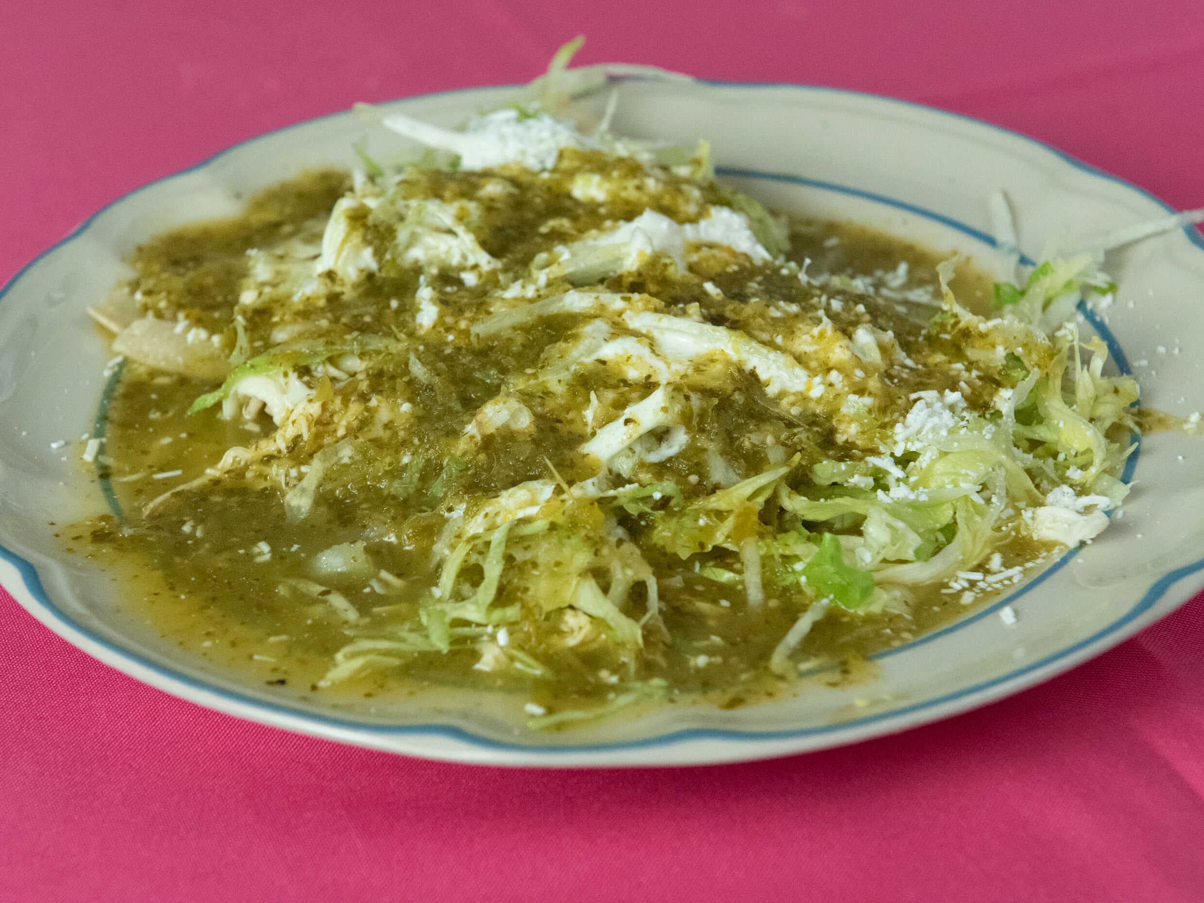 Enchiladas Verdes