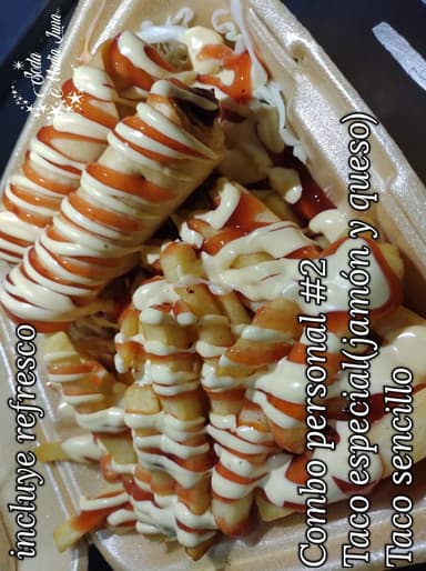 Combo Personal Taco Harina Grande Sencillo