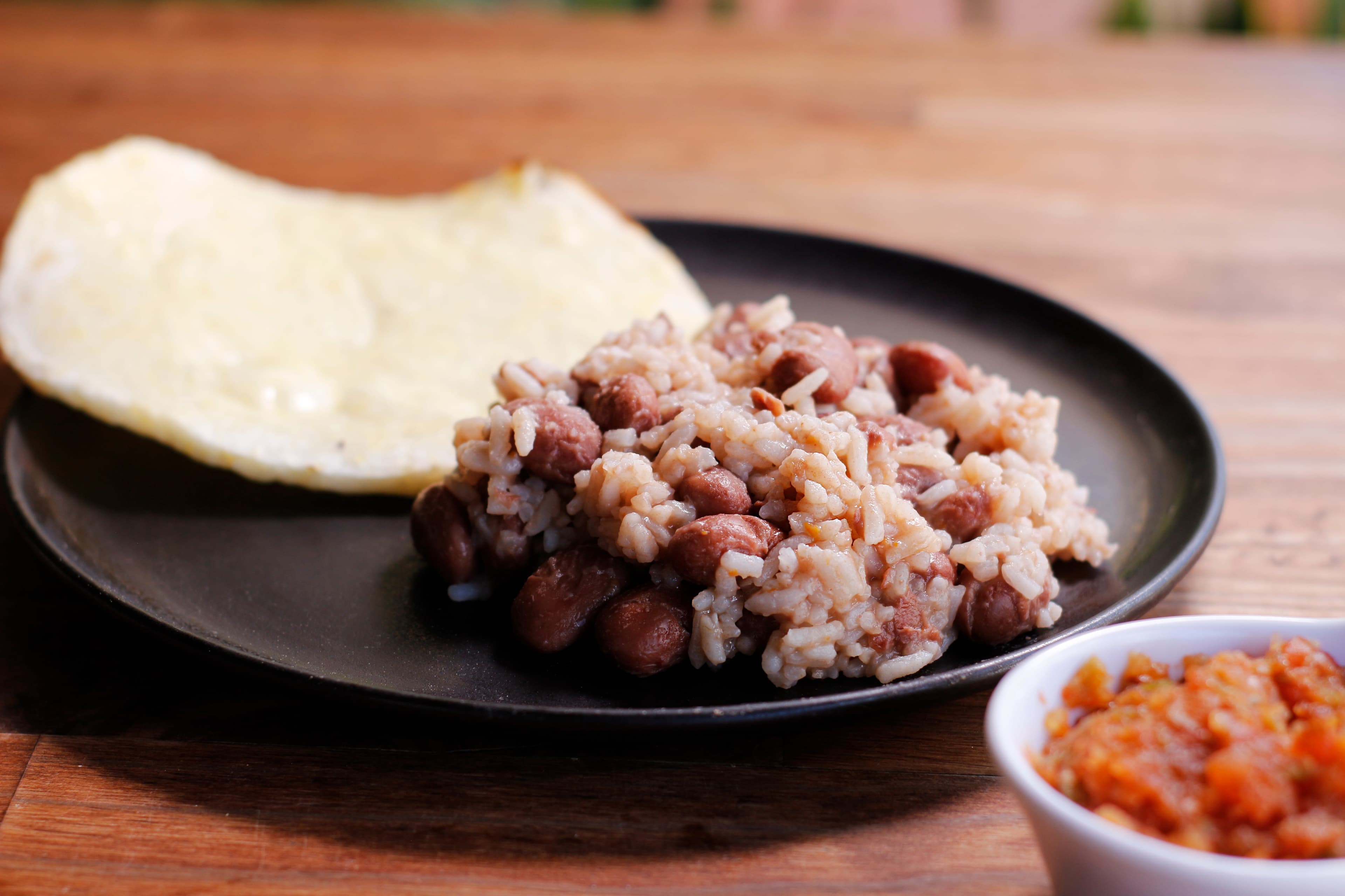 Arepa y Calentado