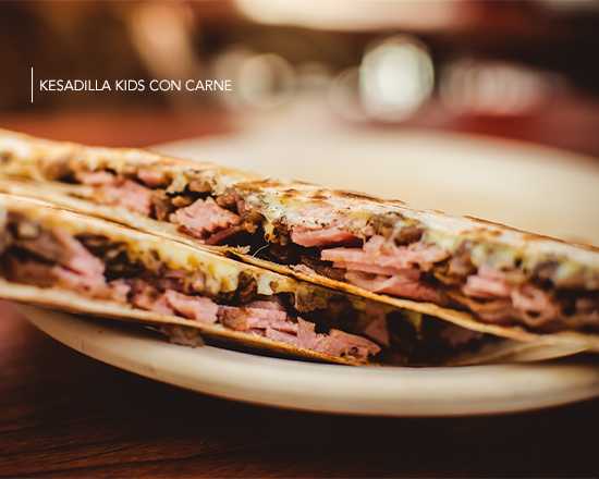 Kesadilla Kids con Carne