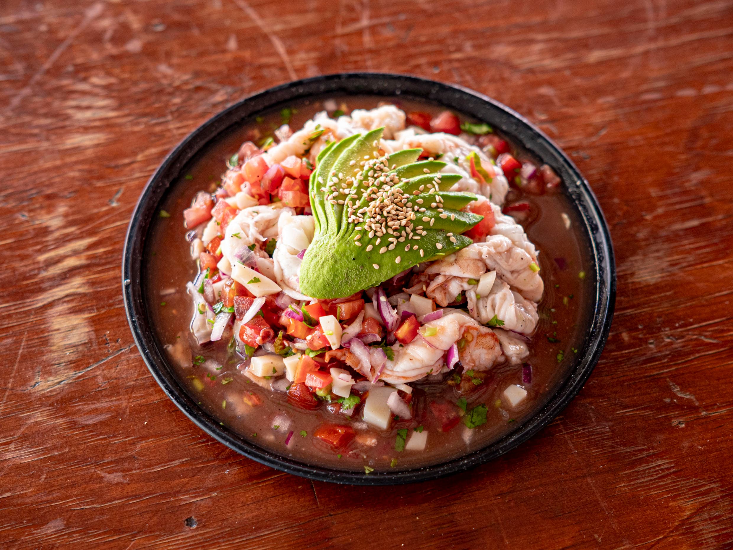 Ceviche de Camarón Jumbo