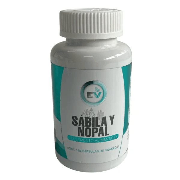 Sábila y Nopal de 400 mg