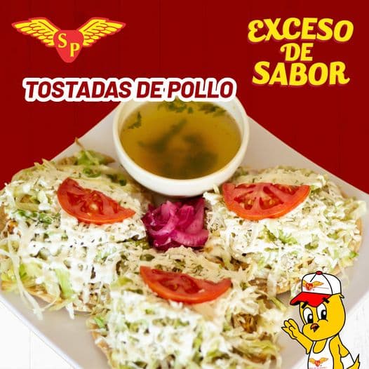Tostadas de Pollo