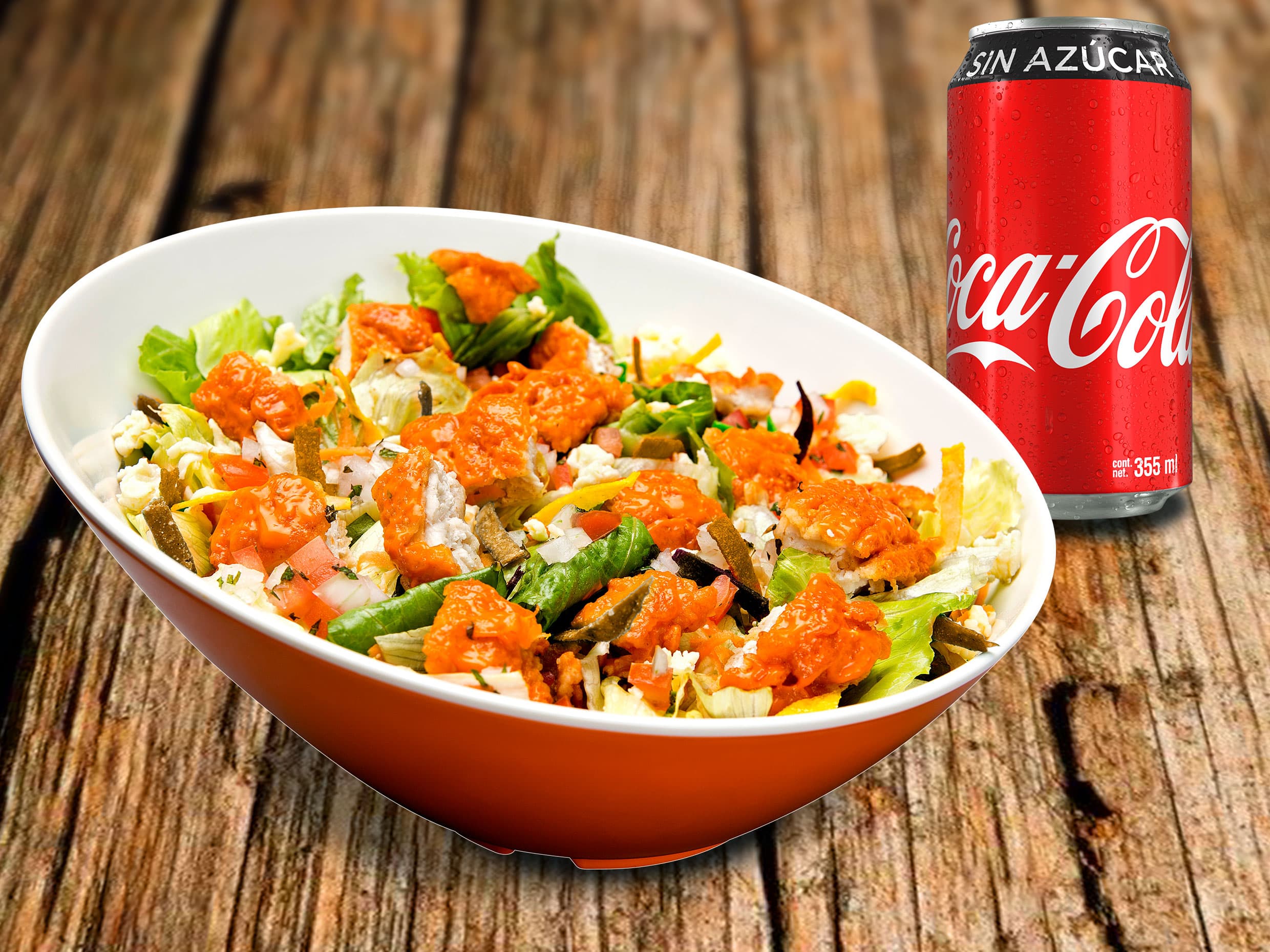 Pocho Salad más Refresco