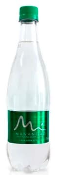 Botella de Agua con Gas Manantial 600 ml