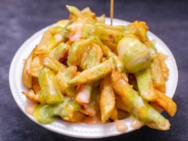 Salchipapas Especial