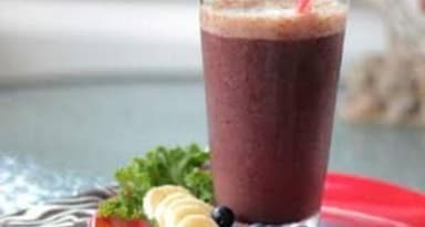 Batido mandarina - fresa