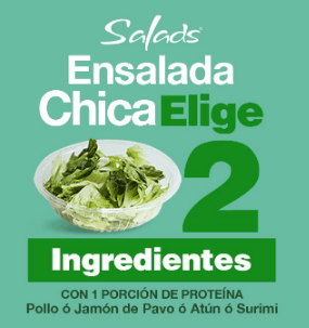 Ensalada con Proteína Chica