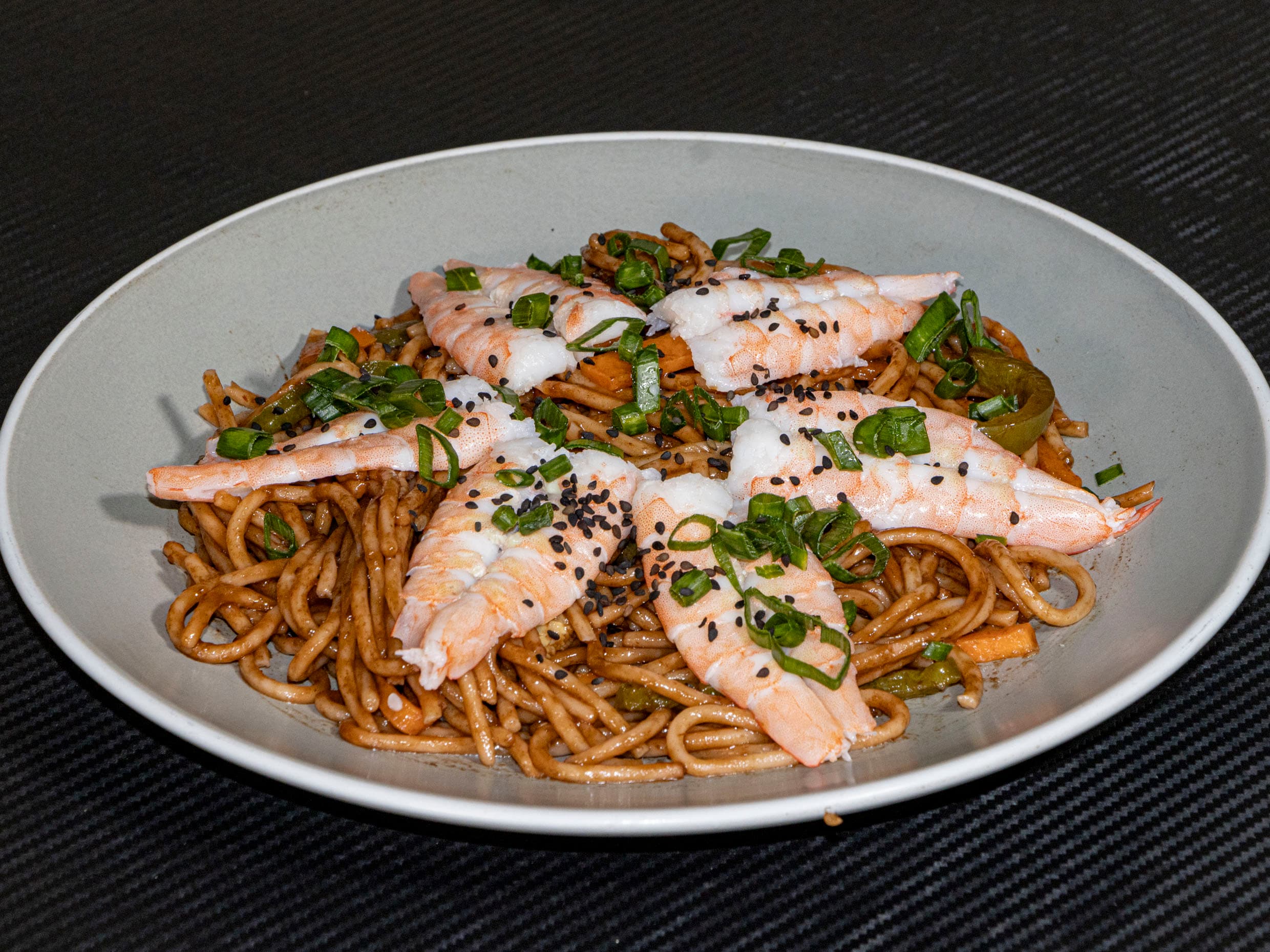 Yakisoba con Camarón