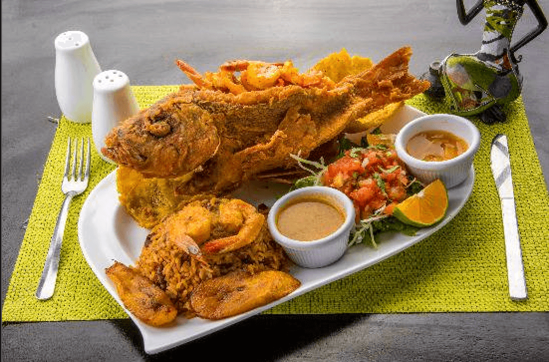 Rice and Beans con Pescado