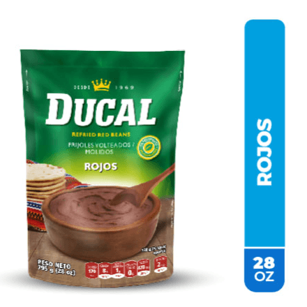 Frijol Volteado Rojo Ducal Doy Pack 795 g