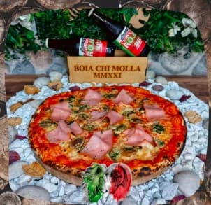 Prosciutto E Funghi 4 porciones 25 cm