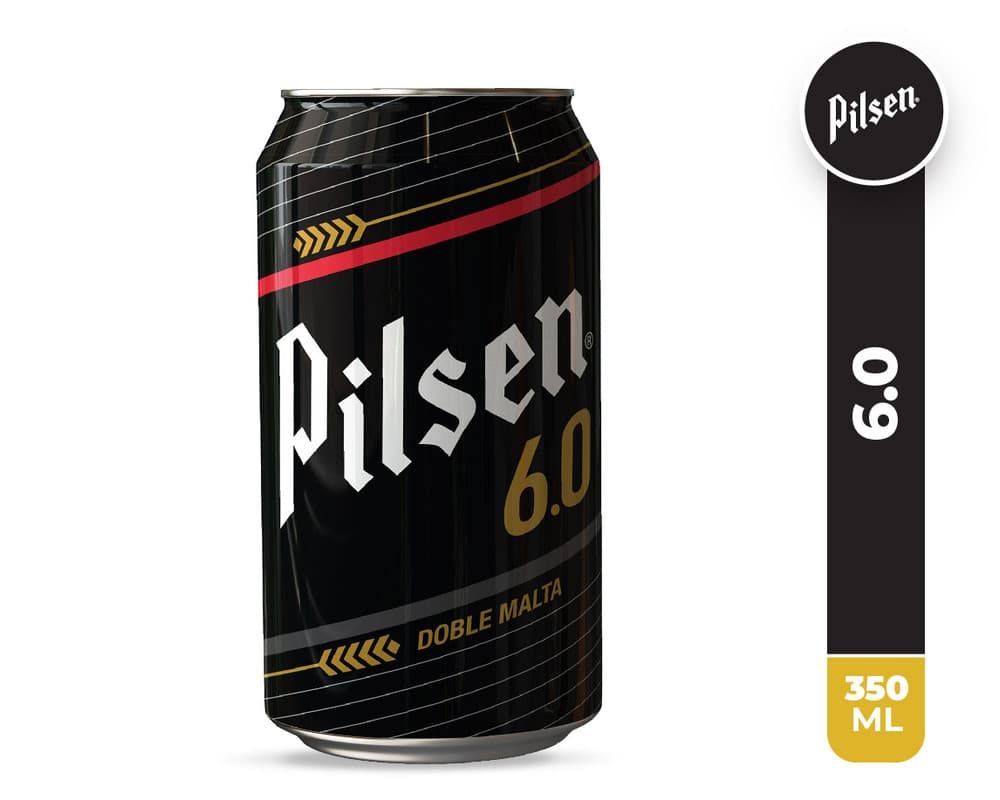 Cerveza Pilsen 6.0 Lata 350 ml