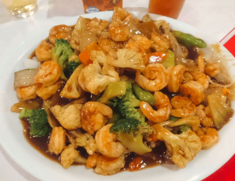 Chop Suey con Camaron
