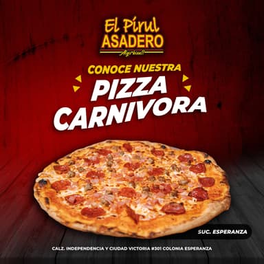 PIZZA CARNIVORA