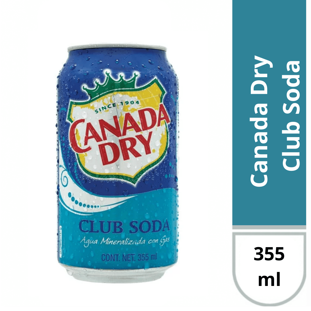 AGUA MINERAL CANADA DRY 355 Ml.
