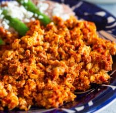 Huevos con Chorizo