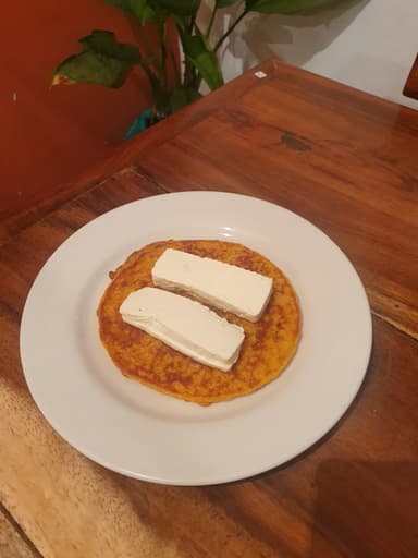 Arepa de Chocolo con Quesito