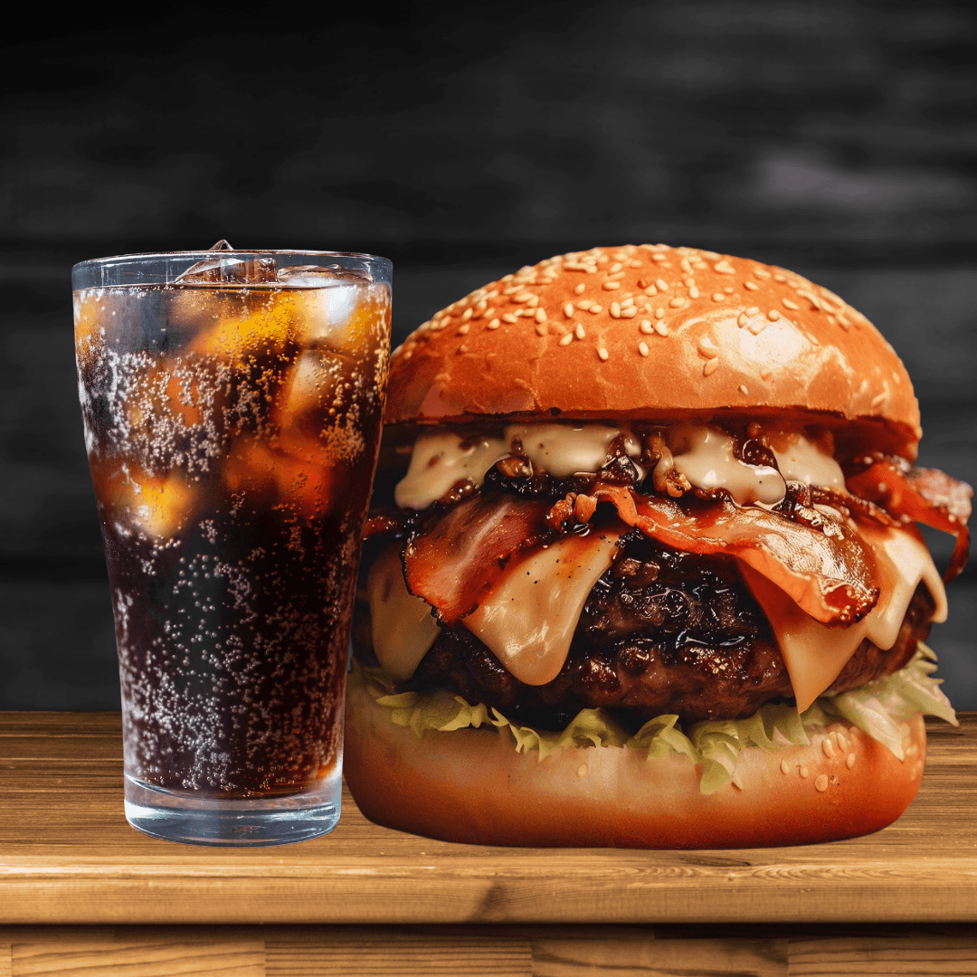 Hamburguesa PUERCA XL + GASEOSA