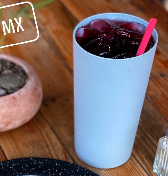 Agua de Jamaica 1/2 Litro