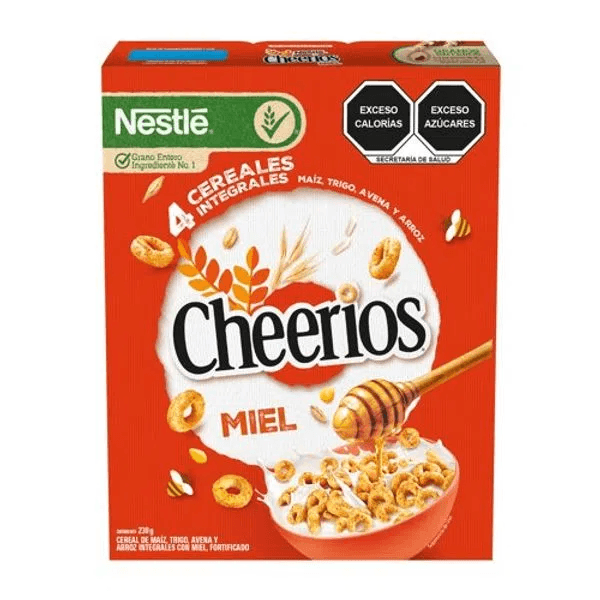 CHEERIOS HONEY CEREAL 230GR